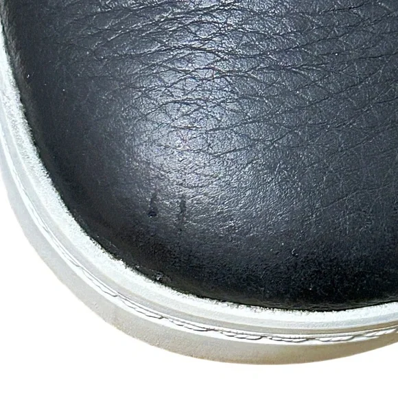 Birkenstock QO 500 NL Black Leather Non Slip Sneakers EU 38 US 7.5 - Picture 9 of 16